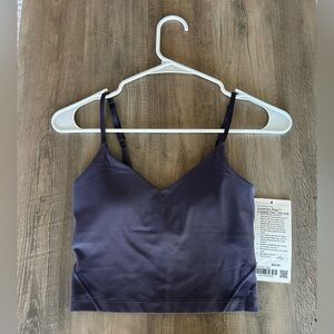 NWT Lululemon Align Cropped Cami Tank Sz 2 *Nightfall